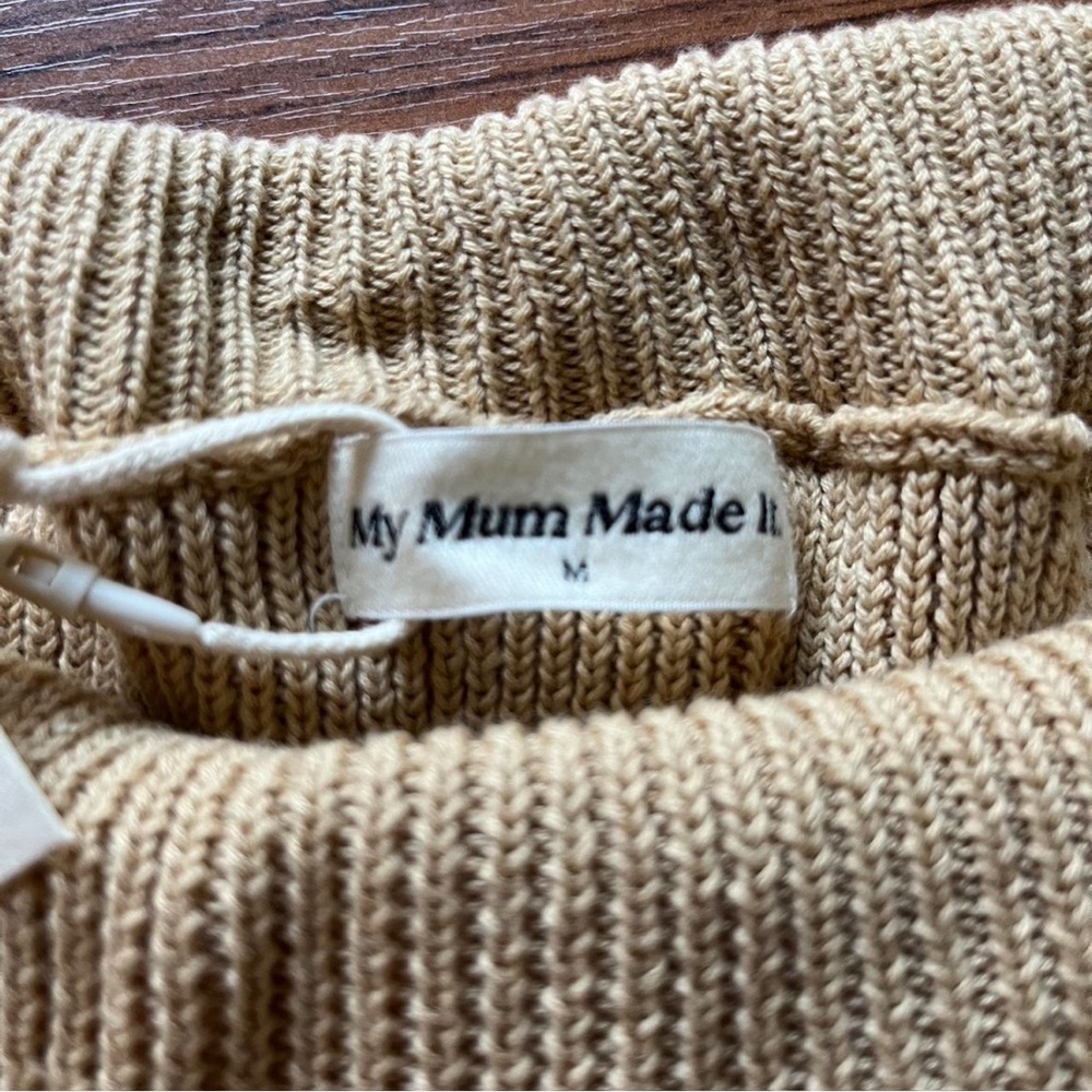 My Mum Made it- Soft Knit Off the Shoulder Top - Picture 6 of 7